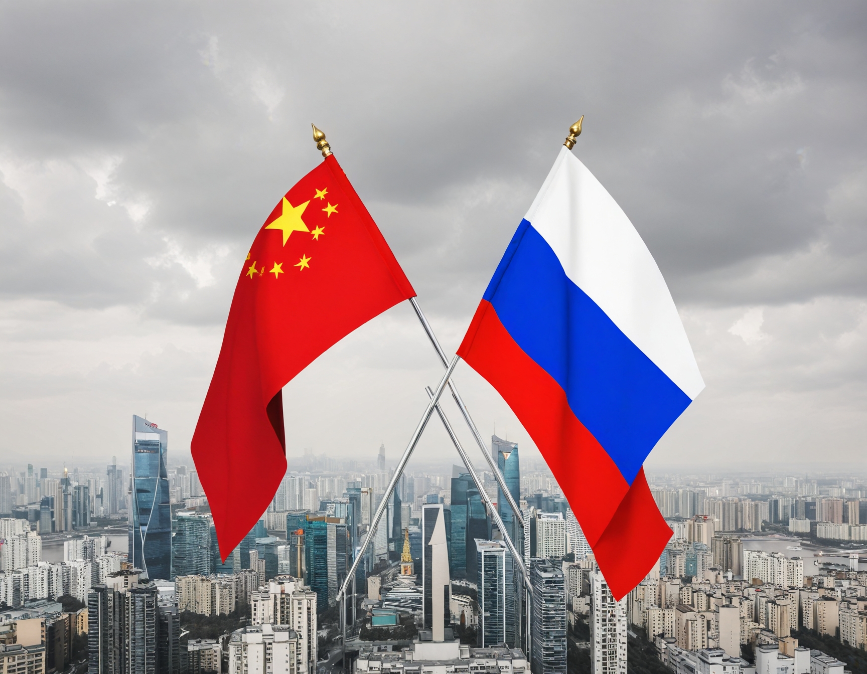 King_Kaos_Russia_and_China_flag_merging_across_a_cityscape_da861fc6-2767-40be-821b-c0ff7d536159