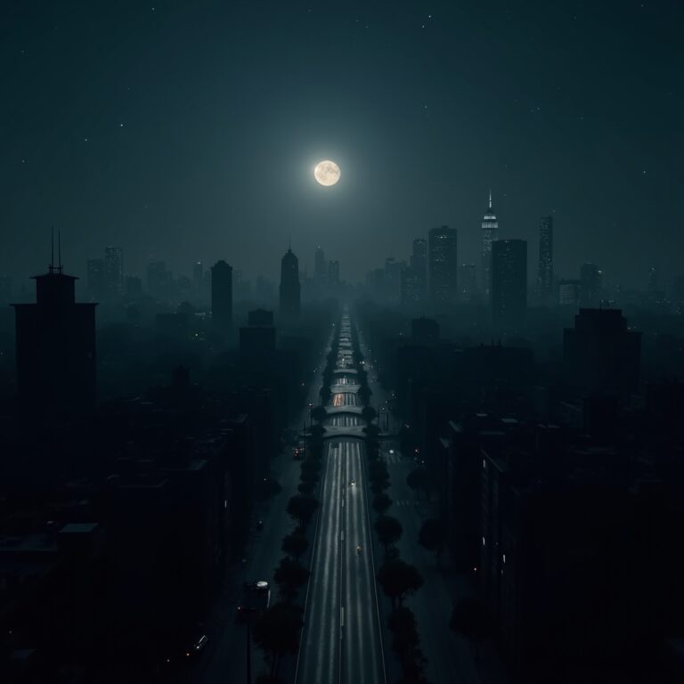 King_Kaos_high_definition_of_a_cityscape_with_no_power_and_l_e2e2c9ea-15ac-4811-80ac-aabe62c61f3e